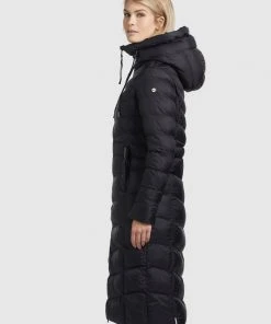 Khujo INGRAM SHINE - Abrigo De Invierno - Schwarz, Mujer -Ofertas KHUJO Tienda 1d8dfecec79d4b5487fce24c928e2969