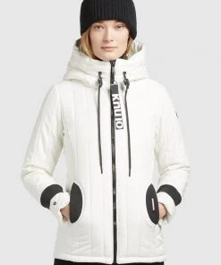 Khujo TWEETY PRIME5 - Chaqueta De Entretiempo - Naturweiß, Mujer
