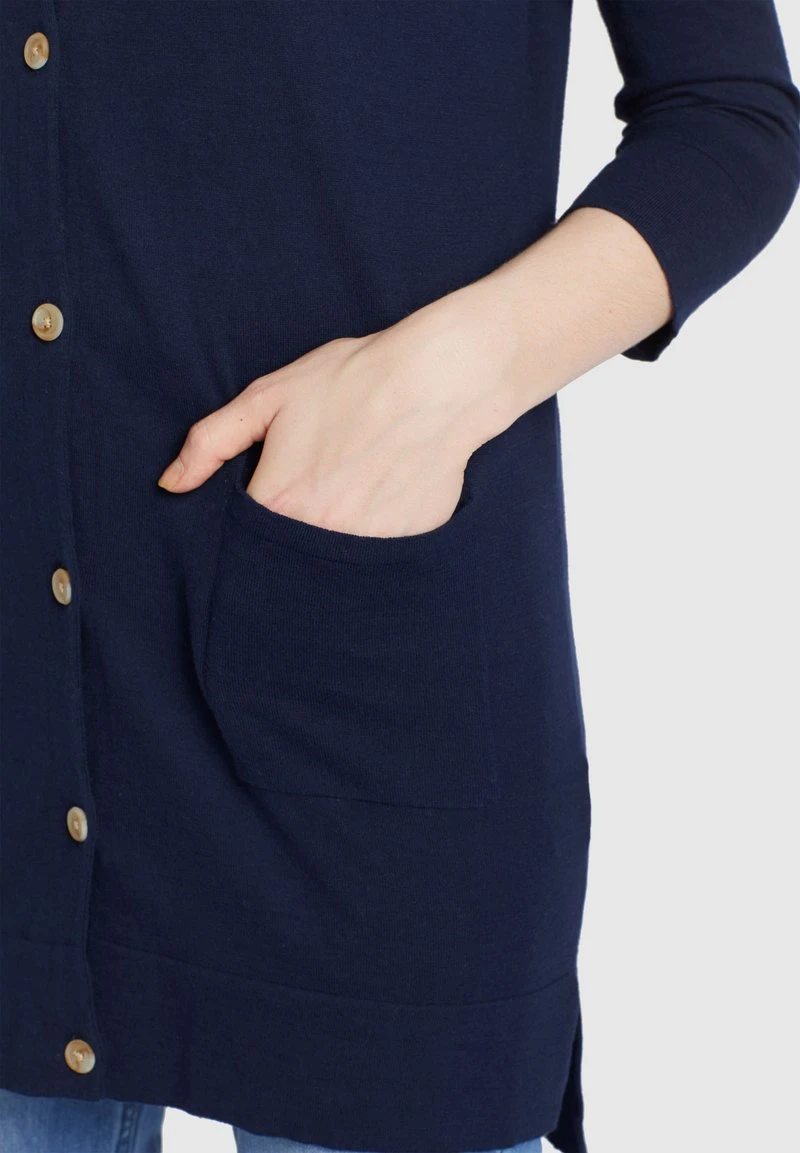 MANISHKE - Chaqueta de punto - dark blue Khujo MANISHKE - Chaqueta De Punto - Dark Blue, Mujer -Ofertas KHUJO Tienda 1f0bf6a048fc47d7a8bdb8694e9a44e0