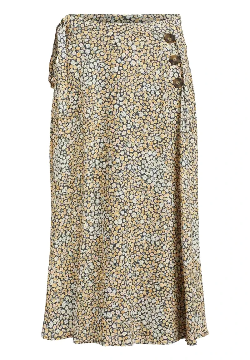 HEPKE - Falda acampanada - mehrfarbig geblümt Khujo HEPKE - Falda Acampanada - Mehrfarbig Geblümt, Mujer -Ofertas KHUJO Tienda 1ffa2fec78cf48788b45b1270a7aef05