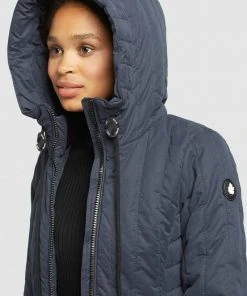 Khujo TWEETY PRIME5 PEACHED - Chaqueta De Entretiempo - Dunkelblau, Mujer -Ofertas KHUJO Tienda 206ef7382b3249eaa10f83bfb79a6505