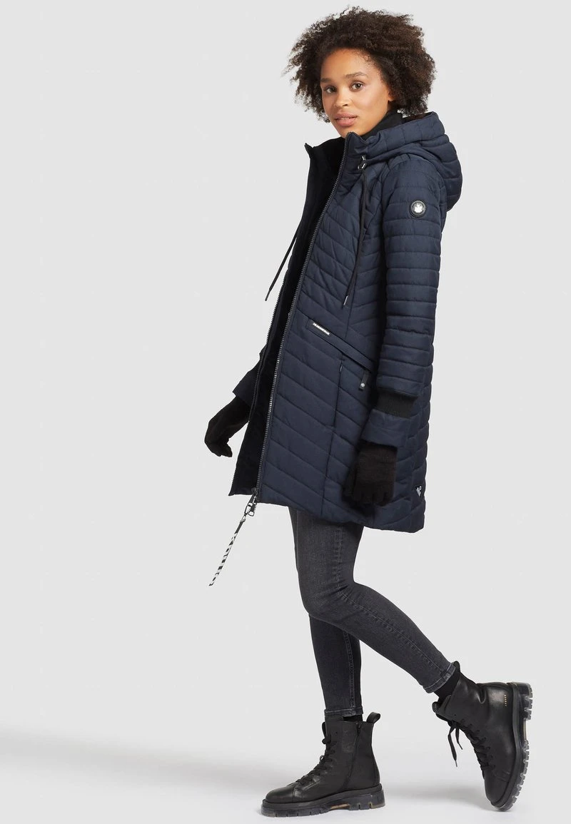 MANTEL TOOTS STRUCTURED - Abrigo de invierno - dunkelblau Khujo MANTEL TOOTS STRUCTURED - Abrigo De Invierno - Dunkelblau, Mujer -Ofertas KHUJO Tienda 209e8d70322c4aeaaa77e2cffde8d084