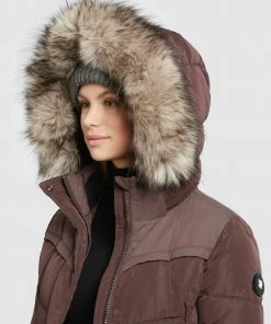 Khujo WINSEN - Chaqueta De Invierno - Weinrot, Mujer -Ofertas KHUJO Tienda 2130c55c55874dc3831f8b4f61e99801