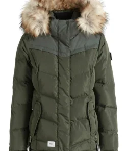 Khujo WINSEN6 - Chaqueta De Invierno - Dunkeloliv, Mujer -Ofertas KHUJO Tienda 21429a78a0a14aff8afcd84be36ab696