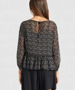 Khujo KLEMENTINA - Blusa - Black/blue, Mujer 2 Khujo KLEMENTINA - Blusa - Black/blue, Mujer -Ofertas KHUJO Tienda 229ea63ff342409cbfa37cdda8a7b93b