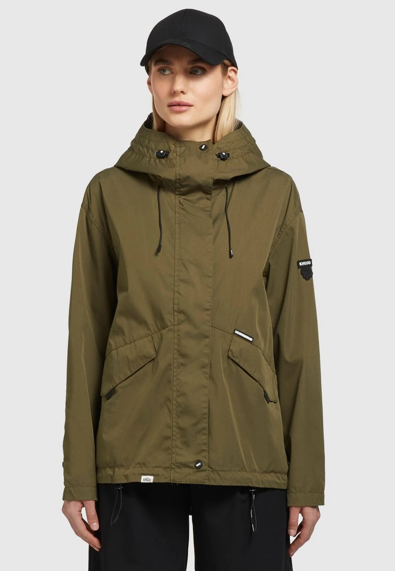 Khujo FRIPS - Chaqueta De Entretiempo - Dunkeloliv, Mujer 1 Khujo FRIPS - Chaqueta De Entretiempo - Dunkeloliv, Mujer