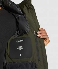 Khujo VIONA2 - Abrigo De Invierno - Dunkeloliv, Mujer -Ofertas KHUJO Tienda 22b494c8d562493db66d2a600929b6cb