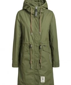 Khujo NANDA3 - Parka - Oliv, Mujer -Ofertas KHUJO Tienda 23aa30527df14f268bb77650905e46ba