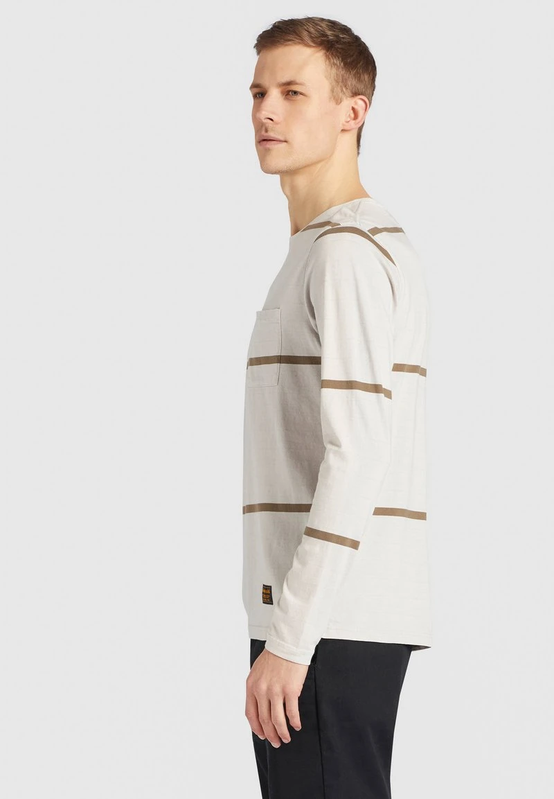 LUCIAN - Camiseta de manga larga - beige Khujo LUCIAN - Camiseta De Manga Larga - Beige, Hombre -Ofertas KHUJO Tienda 23b8d6c4330f46818835f7e79de6d1ab