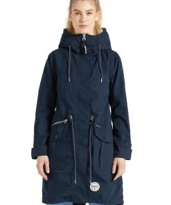 Khujo NANDA2 - Parka - Dunkelblau, Mujer -Ofertas KHUJO Tienda 23dbd6c441e3498c84d7bc5d6d53355a