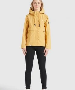 Khujo ZAHIRA2 - Chaqueta De Entretiempo - Gelb, Mujer