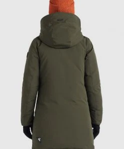 Khujo CLEAO - Abrigo De Invierno - Dunkeloliv, Mujer 2 Khujo CLEAO - Abrigo De Invierno - Dunkeloliv, Mujer -Ofertas KHUJO Tienda 24b6481ddf964c57b753144a02cea597