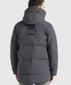 Khujo GORD - Abrigo De Invierno - Dunkelgrau, Hombre -Ofertas KHUJO Tienda 24dd7ed1c5c14d19854c073444ec9c02