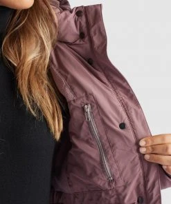 Khujo DELINAS - Abrigo De Invierno - Beige-rosa, Mujer -Ofertas KHUJO Tienda 24de5e8c661a4659a7b5fa4d816dad08