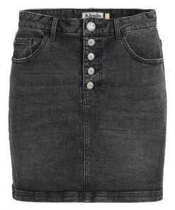 Khujo MAXIMA - Falda Vaquera - Schwarz Gewaschen, Mujer 6 Khujo MAXIMA - Falda Vaquera - Schwarz Gewaschen, Mujer -Ofertas KHUJO Tienda 26308389f06d4a7cb2d86a12c16b1015