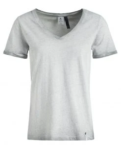 Khujo BARU - Camiseta Básica - Grau, Mujer -Ofertas KHUJO Tienda 269788d879d9485992a02ccec7058119