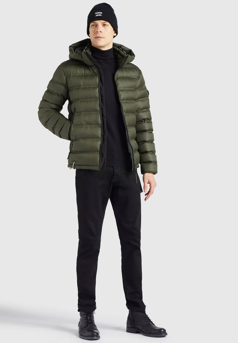 TUDOR - Chaqueta de invierno - dunkeloliv polyester Khujo TUDOR - Chaqueta De Invierno - Dunkeloliv Polyester, Hombre -Ofertas KHUJO Tienda 26da6d4b0b2b48e295ba774cb5892cce