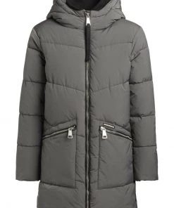 Khujo BINE - Abrigo De Invierno - Graugrün, Mujer -Ofertas KHUJO Tienda 2723d2853e3d472688a59eb11d65c0a1