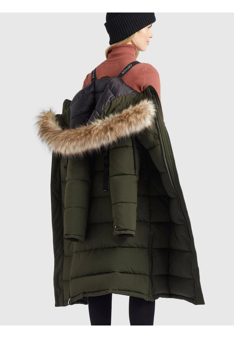 LISSANDRA - Abrigo de invierno - dunkeloliv Khujo LISSANDRA - Abrigo De Invierno - Dunkeloliv, Mujer -Ofertas KHUJO Tienda 2736ca2464a44e86b3f9cb4c9d28e5bc