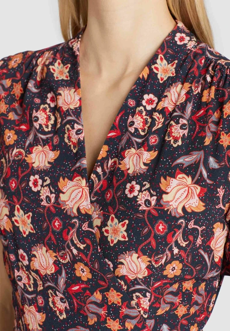 FROMMET - Vestido informal - orange-rot gemustert Khujo FROMMET - Vestido Informal - Orange-rot Gemustert, Mujer -Ofertas KHUJO Tienda 2893ae7bfac343a582bb4eebafe6055d