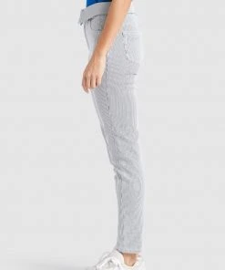 Khujo EAST - Vaqueros Slim Fit - Blue/white, Mujer -Ofertas KHUJO Tienda 290192978a2642d69d4e815e3d6ead6c