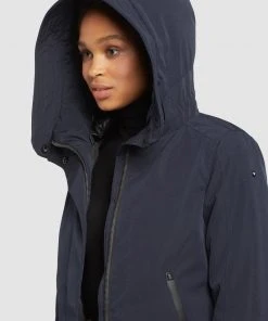 Khujo VIONA2 - Abrigo De Invierno - Dunkelblau, Mujer -Ofertas KHUJO Tienda 2a81409c4e474eed949463e2d427dadc