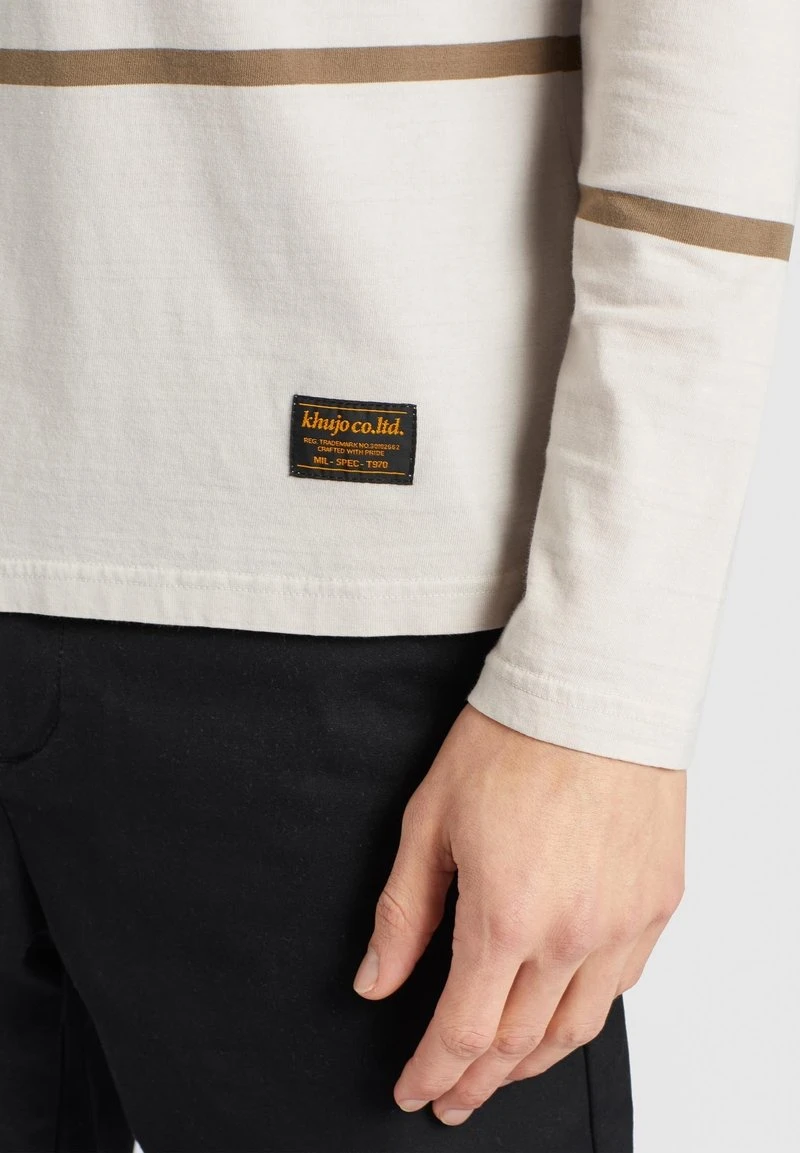 LUCIAN - Camiseta de manga larga - beige Khujo LUCIAN - Camiseta De Manga Larga - Beige, Hombre -Ofertas KHUJO Tienda 2beab513791e4df497f5c894cdc1d48b