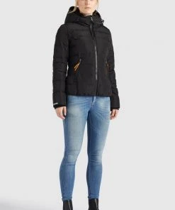 Khujo FAYONA - Chaqueta De Invierno - Black, Mujer -Ofertas KHUJO Tienda 2c68c6f42b3e4be595105e31cae69c9a