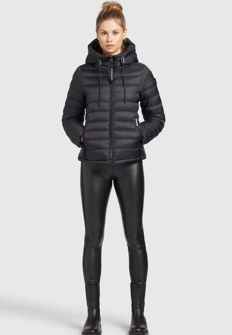 LOVINA2 SHINE - Chaqueta fina - schwarz Khujo LOVINA2 SHINE - Chaqueta Fina - Schwarz, Mujer -Ofertas KHUJO Tienda 2c9ea718e19c4196a280508d015a9dff