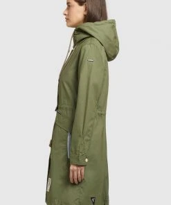 Khujo NANDA3 - Parka - Oliv, Mujer -Ofertas KHUJO Tienda 2d2390b99d4842da8ea4ebb1496d552d