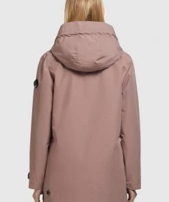 Khujo JELLE - Parka - Mauve, Mujer -Ofertas KHUJO Tienda 2d633a961ec040e0a7138c7f3cf41658