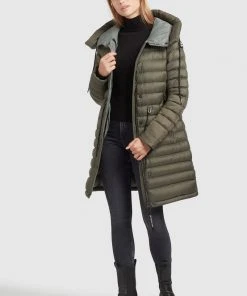 Khujo NIANA2 SHINE - Abrigo De Invierno - Dunkeloliv, Mujer 4 Khujo NIANA2 SHINE - Abrigo De Invierno - Dunkeloliv, Mujer -Ofertas KHUJO Tienda 2edd5a48dd6c4a2fb2c3a3b184237fa0