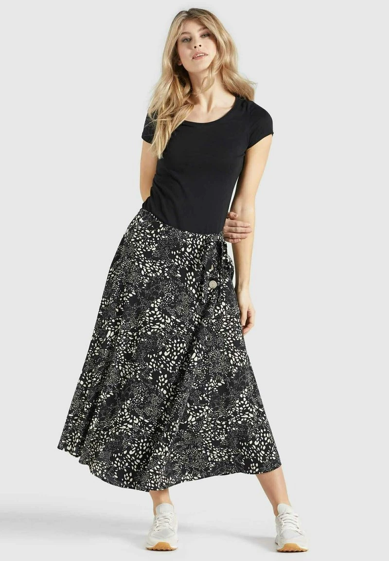 HEPKE - Falda acampanada - schwarz-weiß gemustert Khujo HEPKE - Falda Acampanada - Schwarz-weiß Gemustert, Mujer -Ofertas KHUJO Tienda 2fbe5de673c342b0afce95b64e0400fc