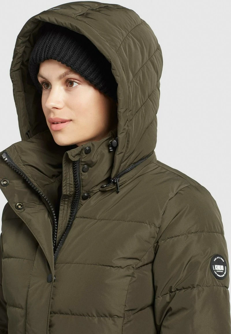 DELINAS2 - Abrigo de invierno - dunkeloliv Khujo DELINAS2 - Abrigo De Invierno - Dunkeloliv, Mujer -Ofertas KHUJO Tienda 3035b324004b45a7a28a8cb049ede38e
