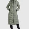 Khujo INGRAM MATT - Abrigo De Invierno - Graugrün, Mujer