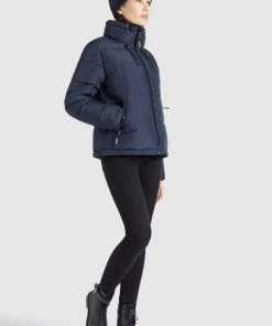 Khujo TUBA - Chaqueta De Invierno - Dunkelblau, Mujer -Ofertas KHUJO Tienda 34bbcfbc0c6d43bea7d0e5cc8aa98a03