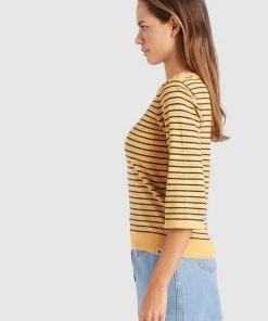 Khujo RAISA - Jersey De Punto - Yellow, Mujer -Ofertas KHUJO Tienda 34f2fb4f891b4ff18e6f226a69f96f89