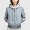Khujo PERSEE - Chaqueta Fina - Grey, Mujer