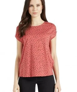 Khujo TALAJA - Camiseta Estampada - Rosa-schwarz Gemustert, Mujer 3 Khujo TALAJA - Camiseta Estampada - Rosa-schwarz Gemustert, Mujer -Ofertas KHUJO Tienda 362090a11b254030962fad04b9ebfe3b