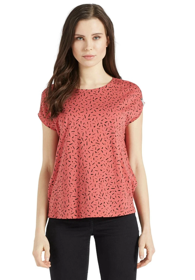 TALAJA - Camiseta estampada - rosa-schwarz gemustert Khujo TALAJA - Camiseta Estampada - Rosa-schwarz Gemustert, Mujer -Ofertas KHUJO Tienda 362090a11b254030962fad04b9ebfe3b