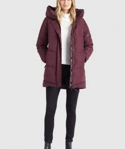 Khujo JORDIS2 - Abrigo De Invierno - Weinrot, Mujer 8 Khujo JORDIS2 - Abrigo De Invierno - Weinrot, Mujer -Ofertas KHUJO Tienda 375d15d9be3a49afbe0f06f989754298