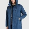 Khujo SPECTER - Parka - Blue Denim, Hombre