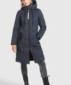 Khujo ARIBAY PEACHED - Abrigo De Invierno - Dunkelblau, Mujer -Ofertas KHUJO Tienda 3849c39b96b3458aa40275b876b8e05d