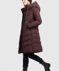 Khujo AYLEENA - Abrigo De Invierno - Weinrot, Mujer -Ofertas KHUJO Tienda 38b23acac1a24d0b810ccd4b77880ea8