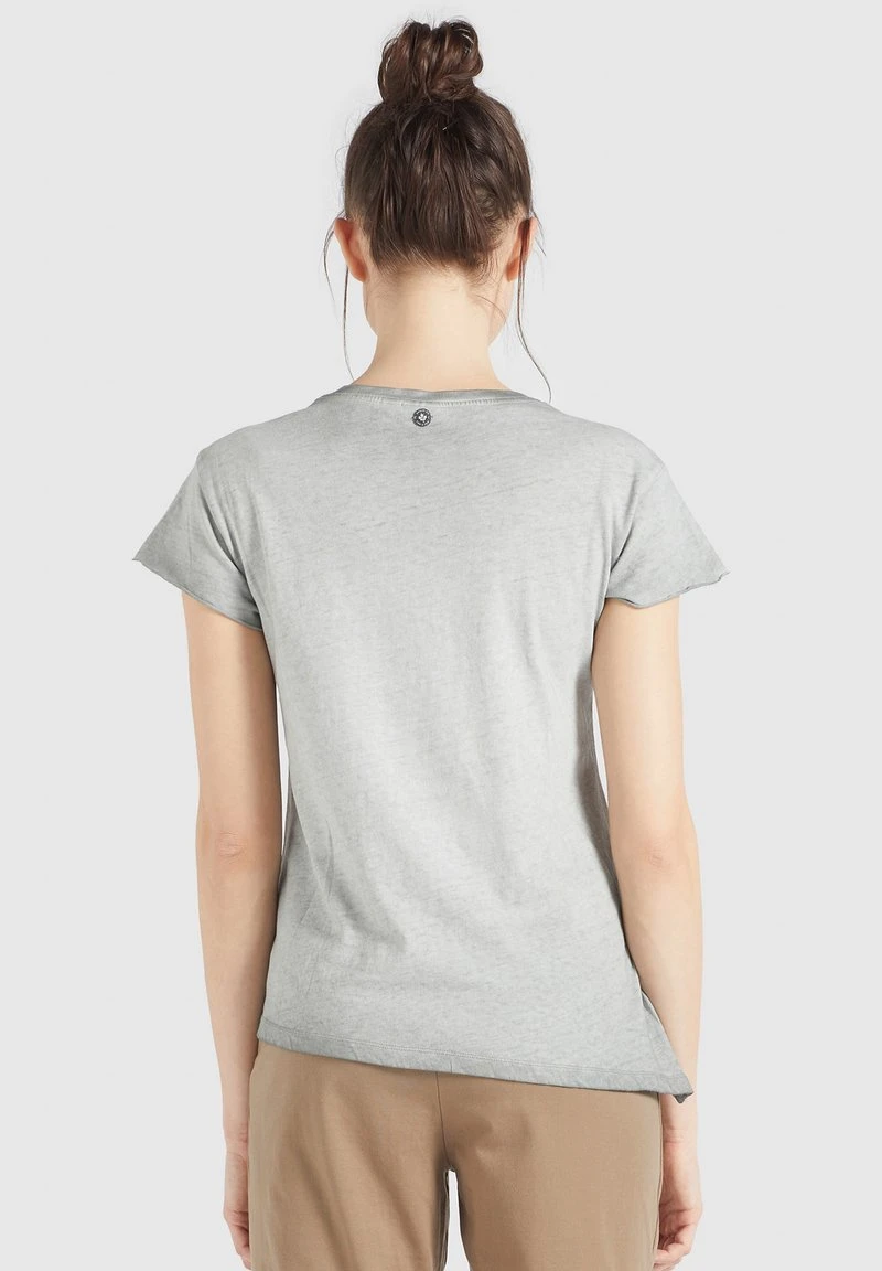 Khujo MATAMA - Camiseta Estampada - Grau, Mujer 3 Khujo MATAMA - Camiseta Estampada - Grau, Mujer - Imagen 3