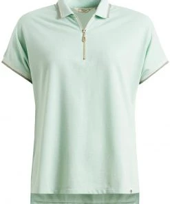 Khujo VELDA - Polo - Mint, Mujer -Ofertas KHUJO Tienda 3bd9c3b731b94fff83776a0aba58530c