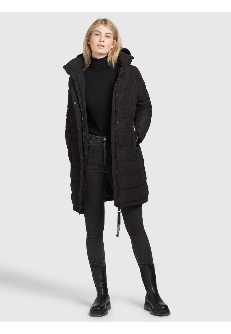 DELINAS2 - Abrigo de invierno - schwarz Khujo DELINAS2 - Abrigo De Invierno - Schwarz, Mujer -Ofertas KHUJO Tienda 3c27fc72256641bb8dd73c71bb747744