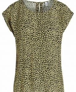 Khujo LOMBA - Blusa - Schwarz-gelb Geblümt, Mujer -Ofertas KHUJO Tienda 3cc647adbac3474cb037e992325618ba