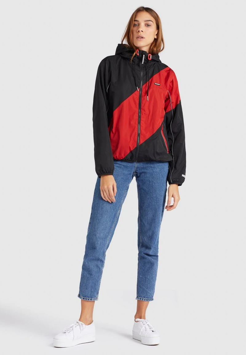 AKAMU - Chaqueta fina - black/red Khujo AKAMU - Chaqueta Fina - Black/red, Mujer -Ofertas KHUJO Tienda 3cd346243124450098e97daa53334c65