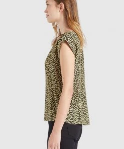 Khujo LOMBA - Blusa - Schwarz-gelb Geblümt, Mujer -Ofertas KHUJO Tienda 3e388d306b304befa51457eb3e8134c6